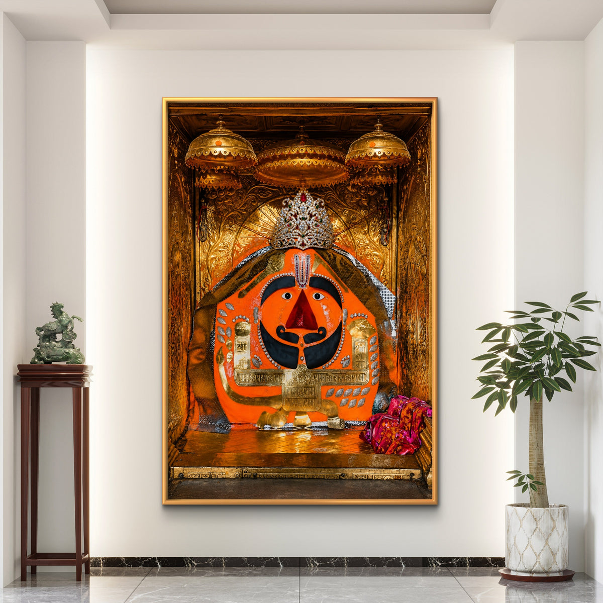 Shri Salasar Balaji Premium Canvas Painting - Buy Online | Decor By Neon
