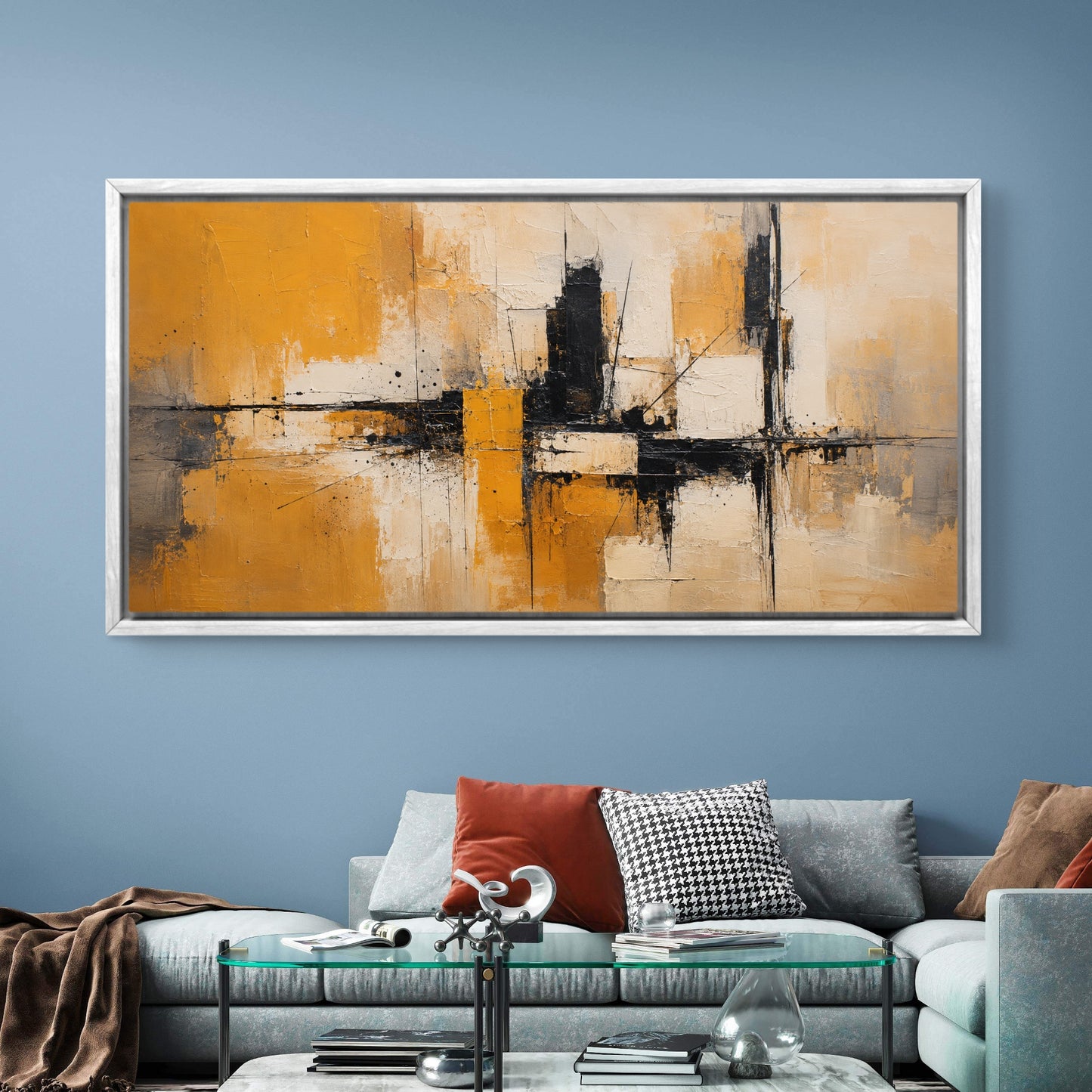 Abstract Art Premium Canvas Painting - Buy Online | Decor By Neon