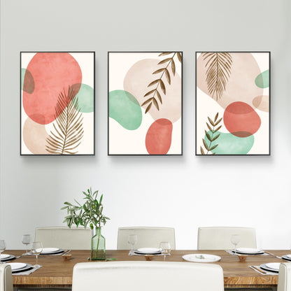 Set of 3 Abstract Art Premium Canvas Painting
