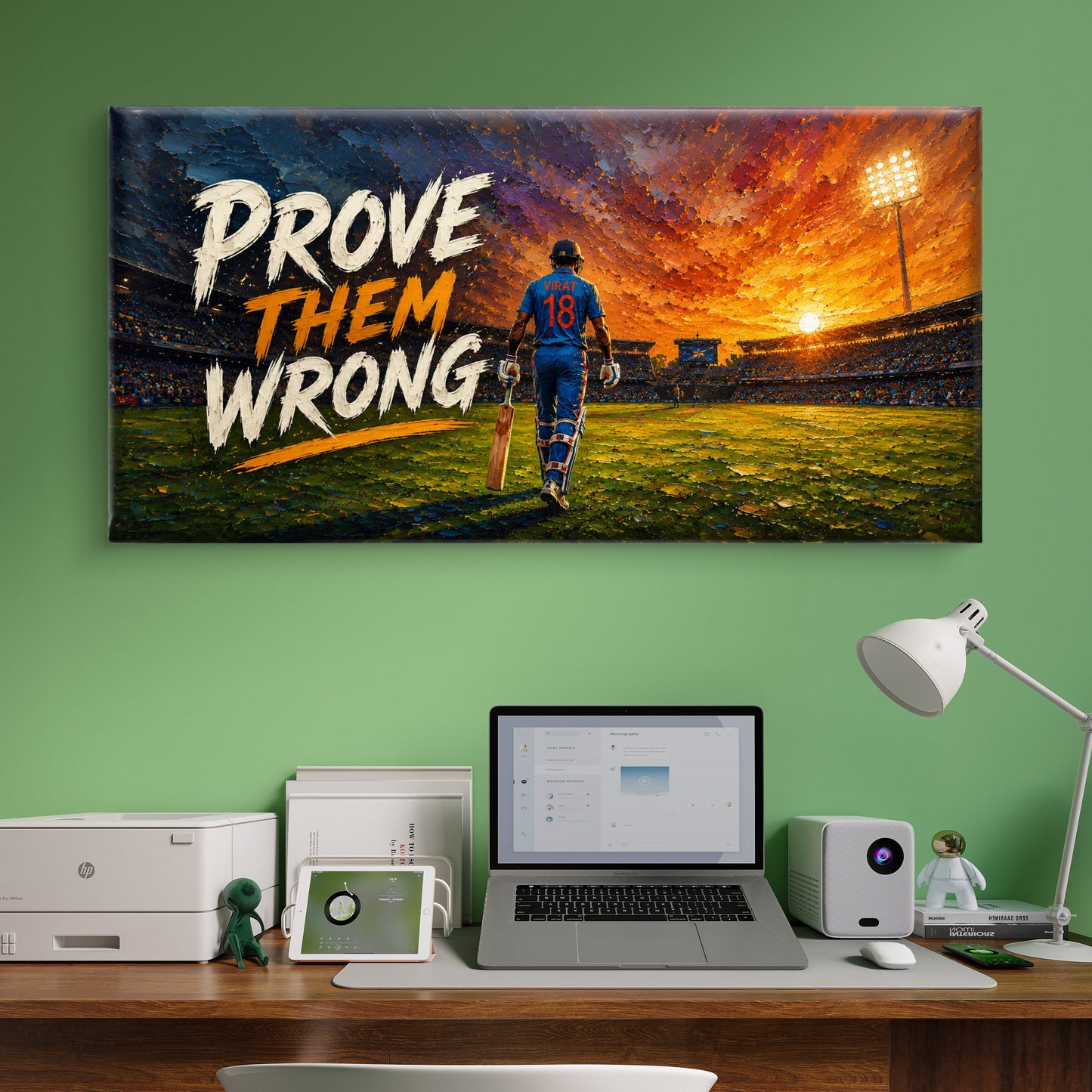 Motivational Premium Canvas Painting - Buy Online | Decor By Neon