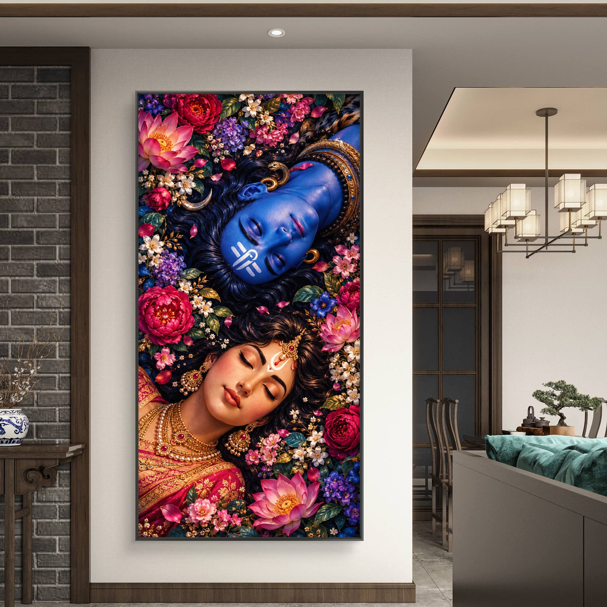 Lord Shiva Premium Canvas Painting - Buy Online | Decor By Neon