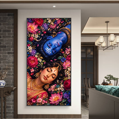 Lord Shiva Premium Canvas Painting