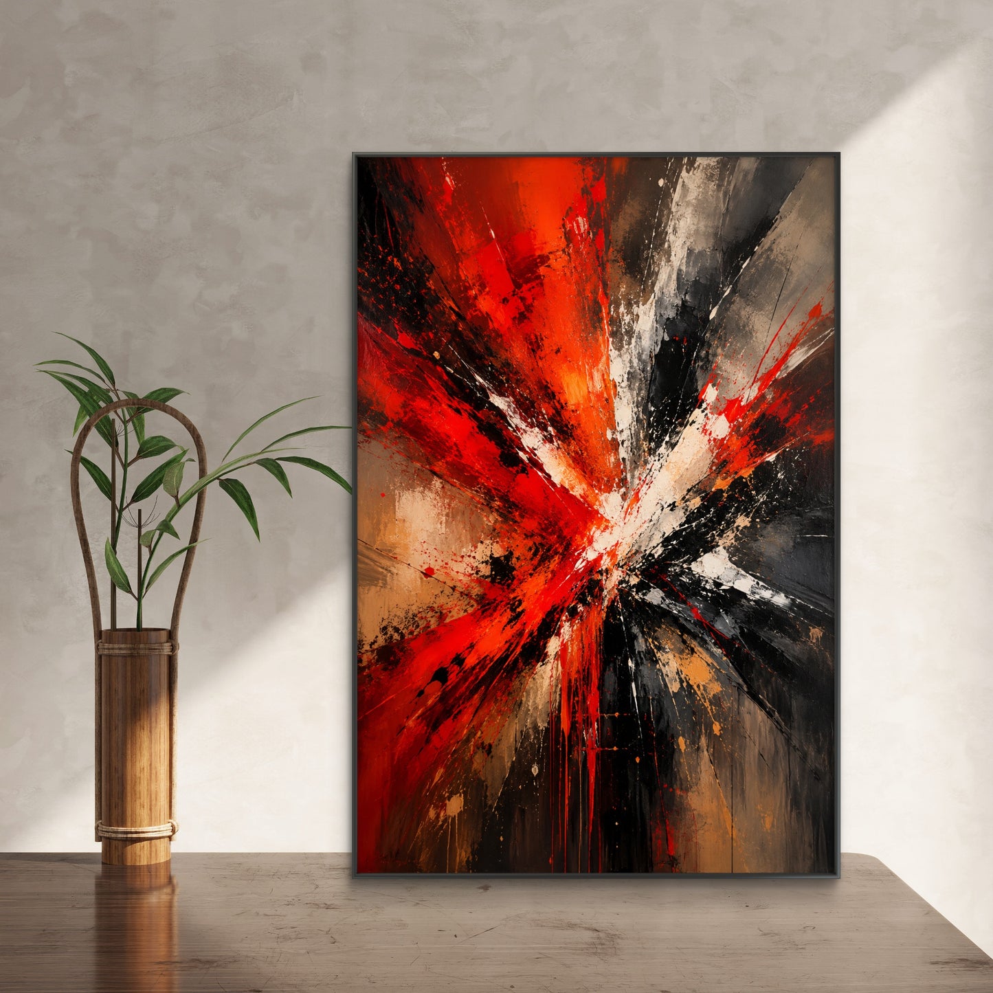 Abstract Art Premium Canvas Painting - Buy Online | Decor By Neon