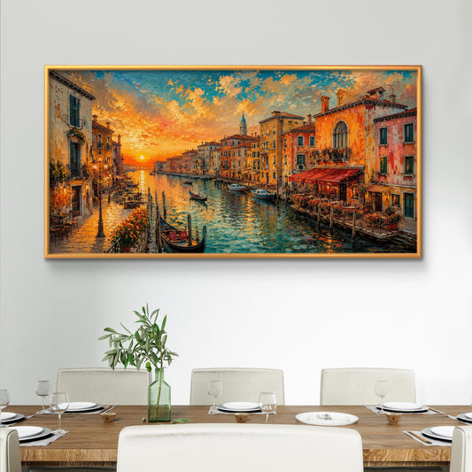 European Landscape Premium Canvas Painting - Premium Wall Art | Decor By Neon