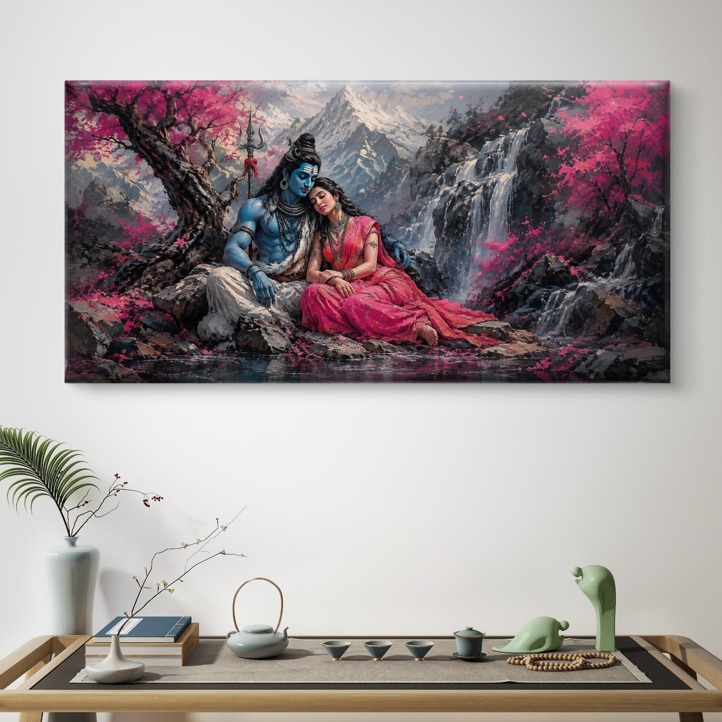 Lord Shiva Premium Canvas Painting - Buy Online | Decor By Neon
