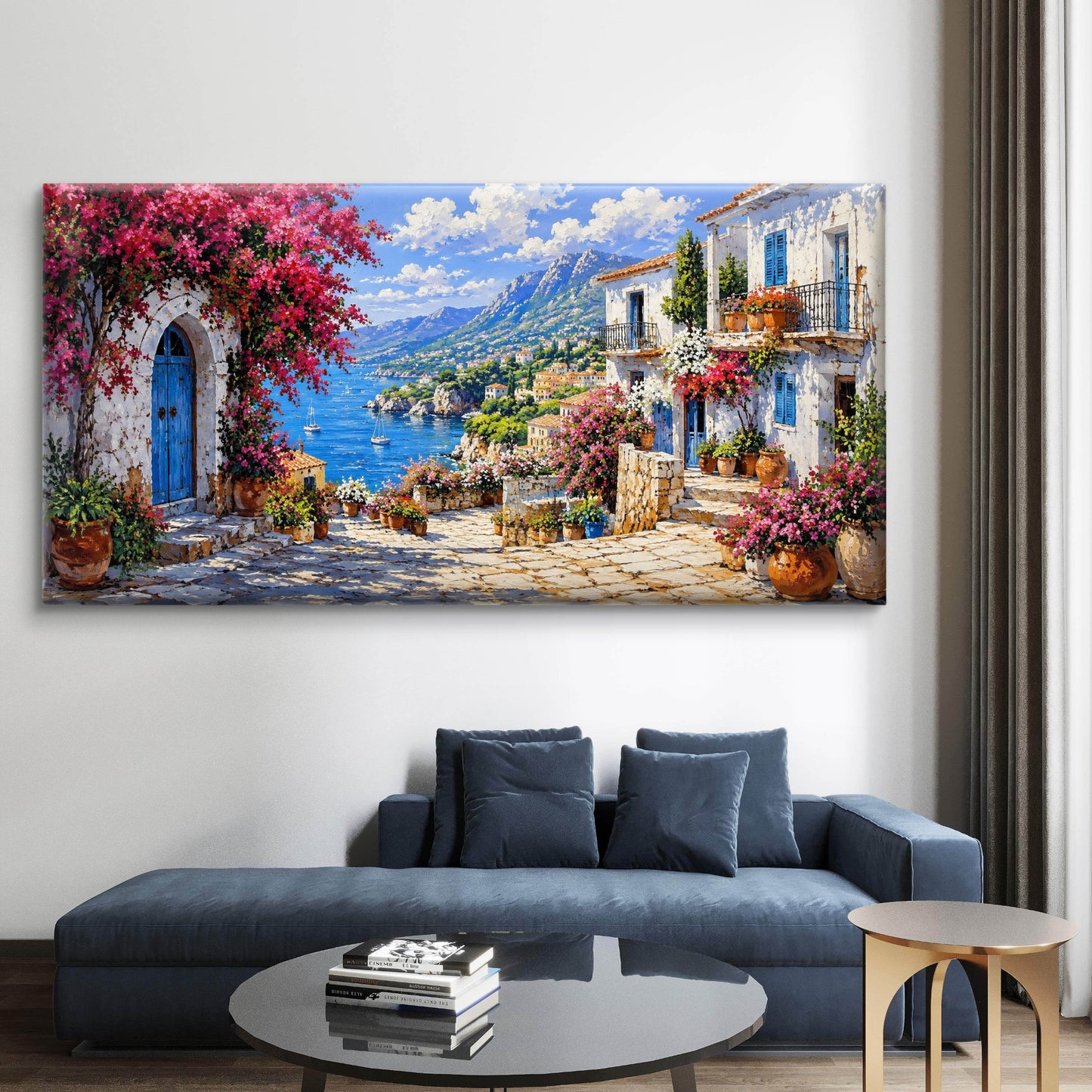 European Landscape Premium Canvas Painting - Buy Online | Decor By Neon
