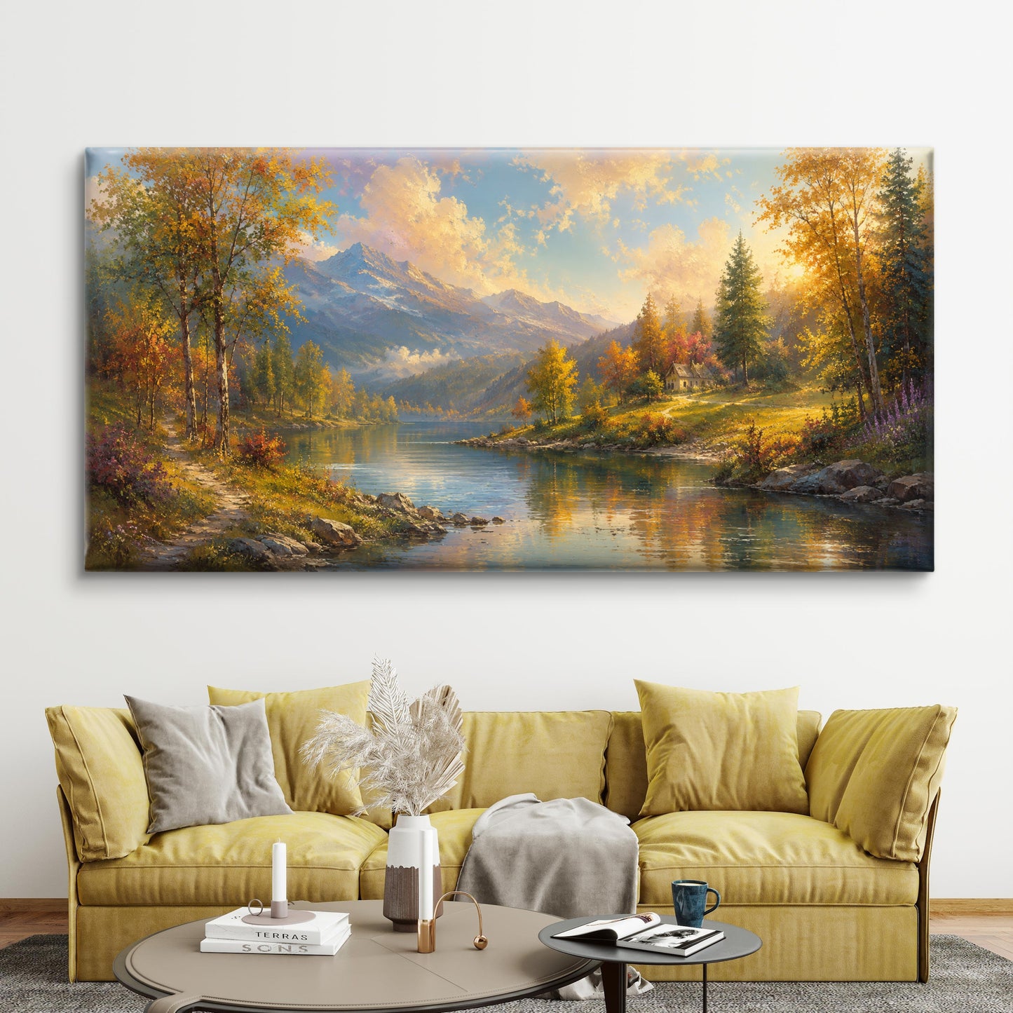 Nature Premium Canvas Painting - Buy Online | Decor By Neon