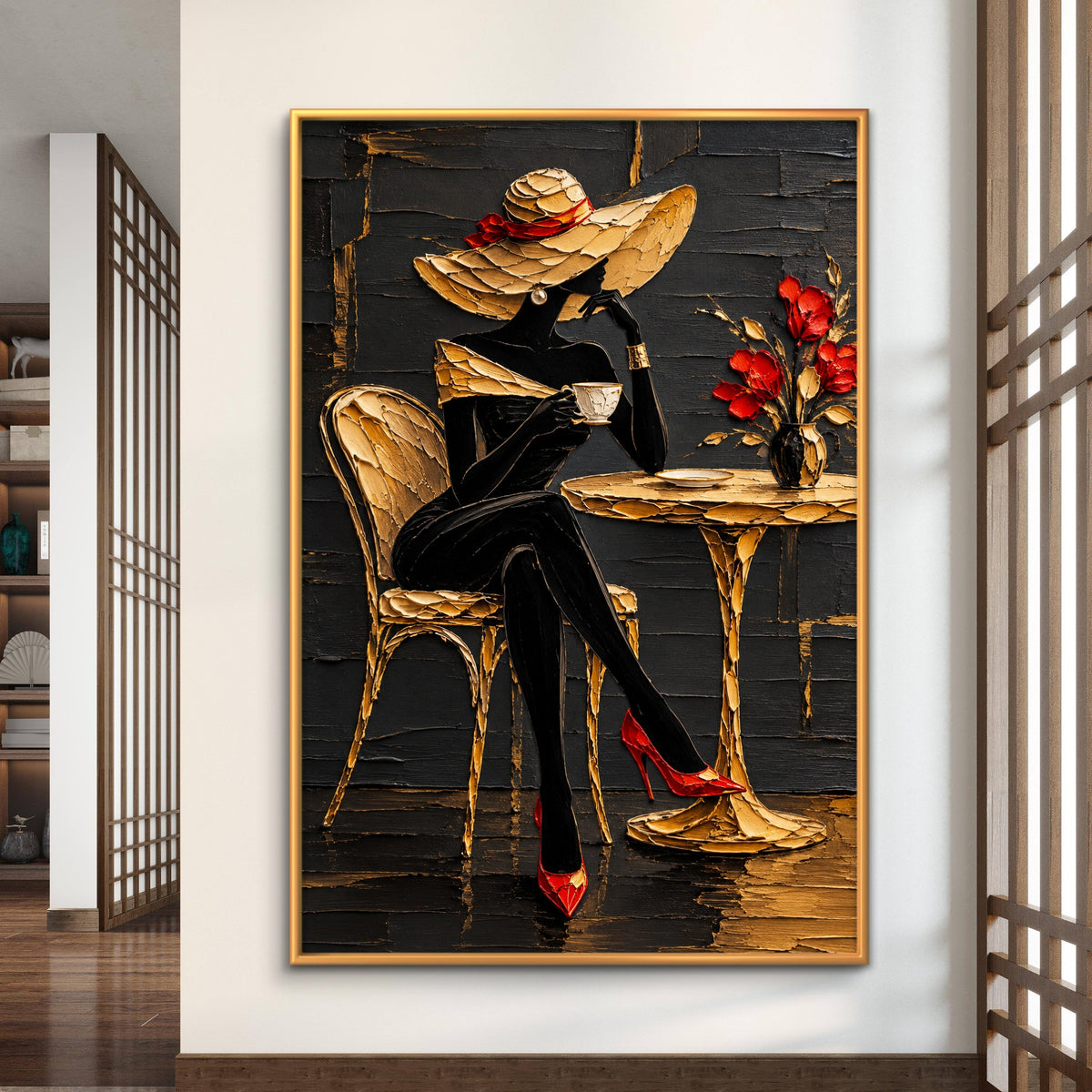Abstract Art Premium Canvas Painting - Buy Online | Decor By Neon