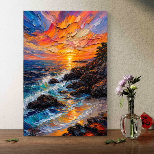 Modern Interiors Portrait Premium Canvas Painting - Premium Wall Art | Decor By Neon