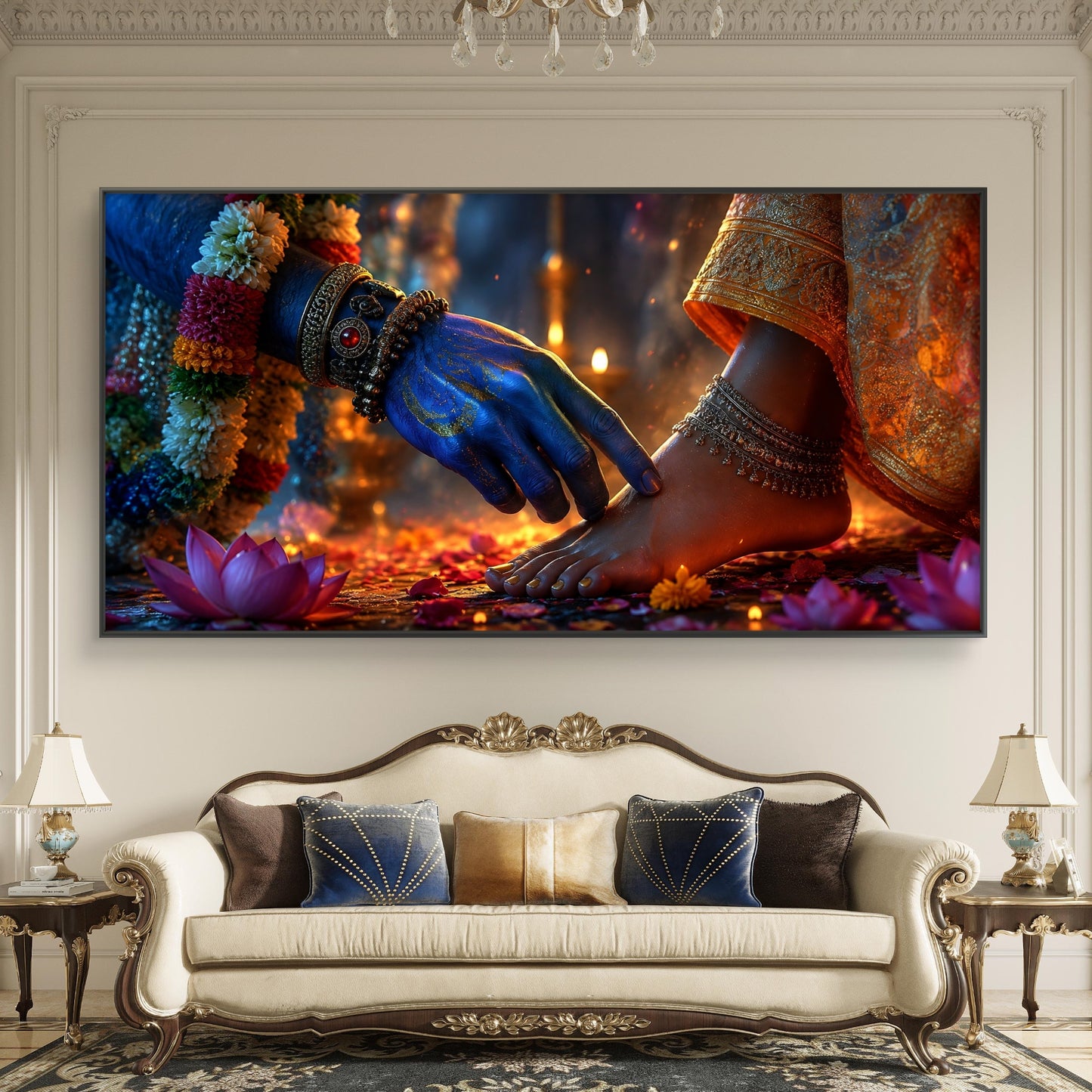 Lord Shiva Premium Canvas Painting - Buy Online | Decor By Neon