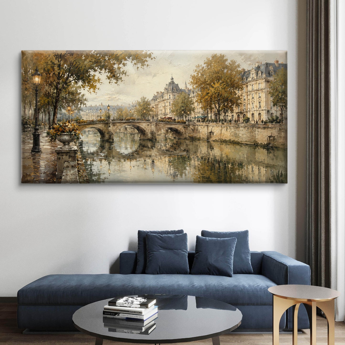 European Landscape Premium Canvas Painting - Buy Online | Decor By Neon