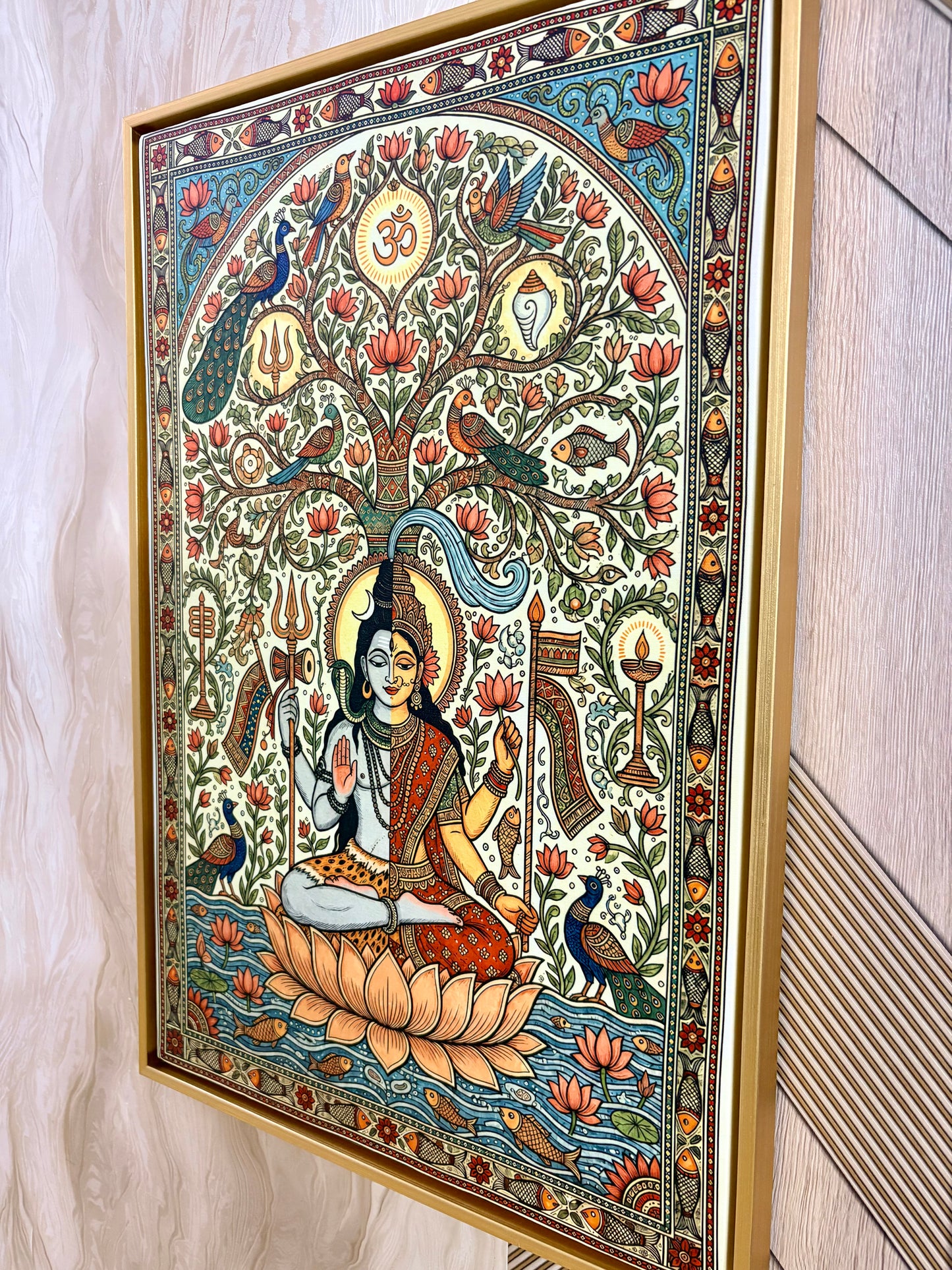 Lord Shiva Premium Canvas Painting - Buy Online | Decor By Neon