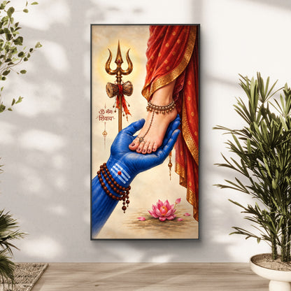 Lord Shiva Premium Canvas Painting