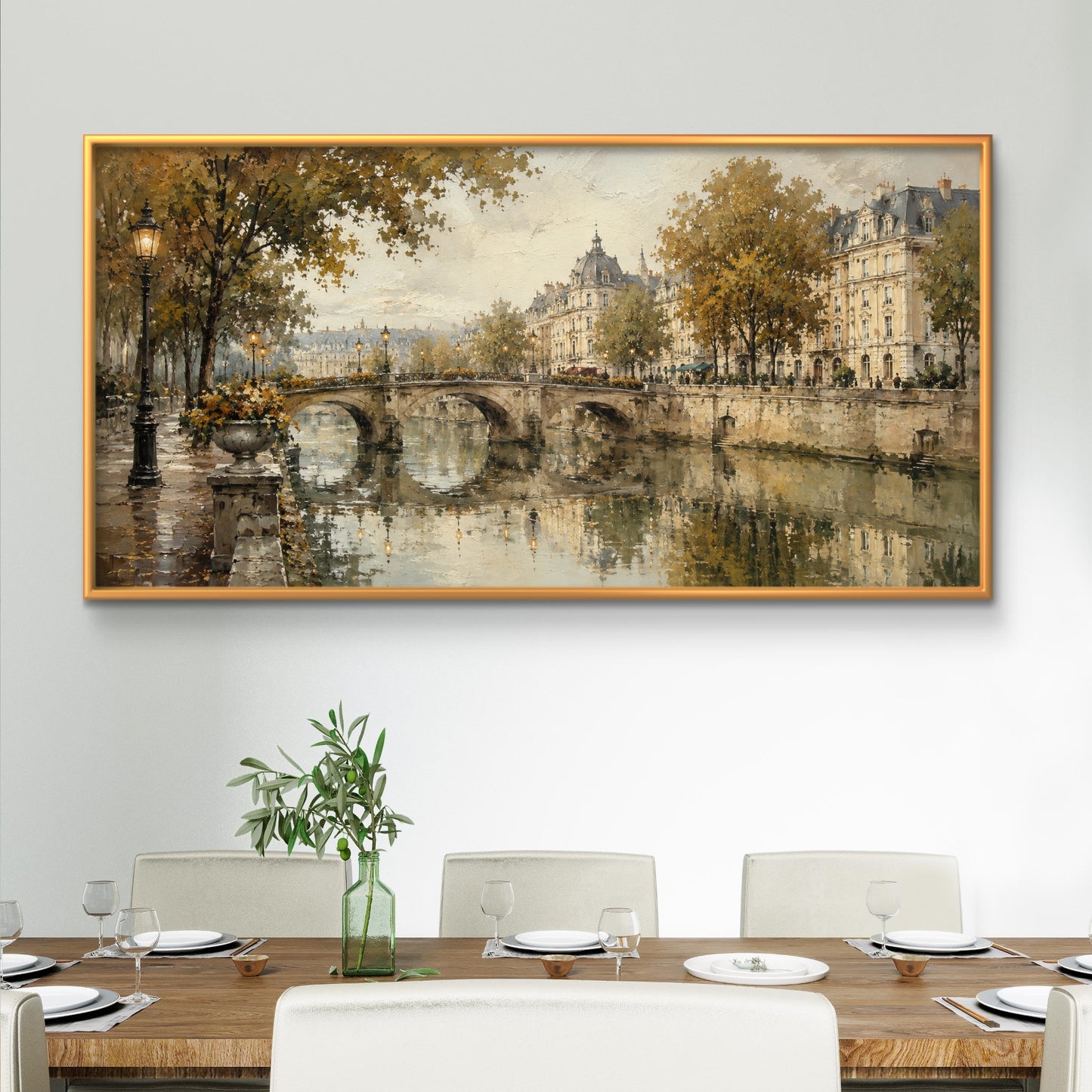 European Landscape Premium Canvas Painting - Buy Online | Decor By Neon