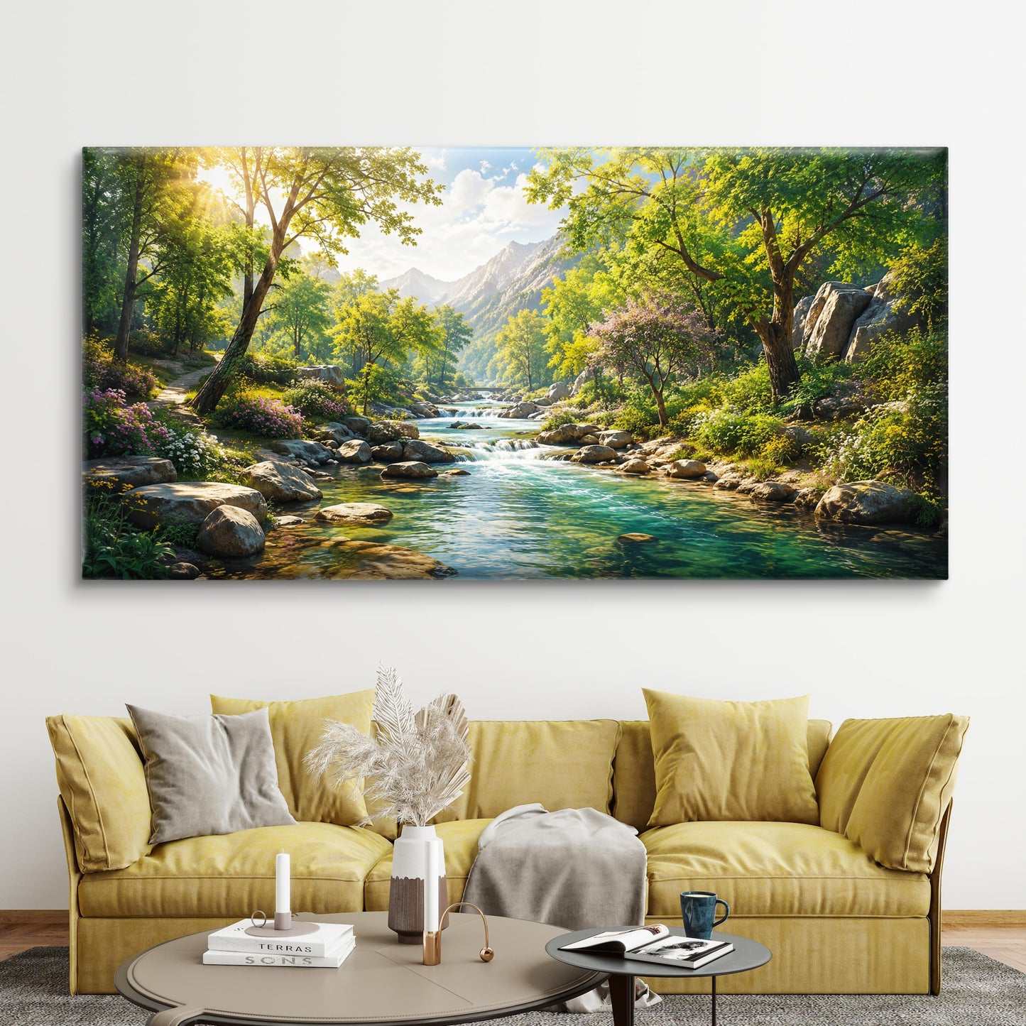 Nature Premium Canvas Painting - Buy Online | Decor By Neon