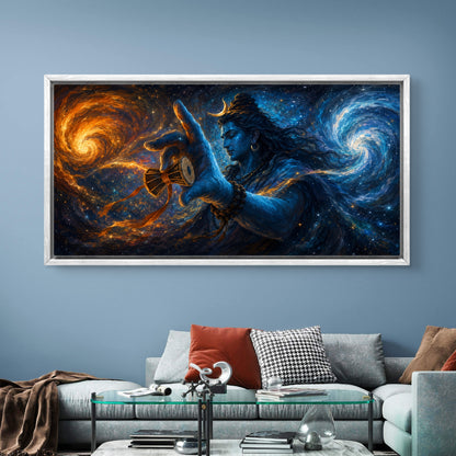 Lord Shiva Premium Canvas Painting
