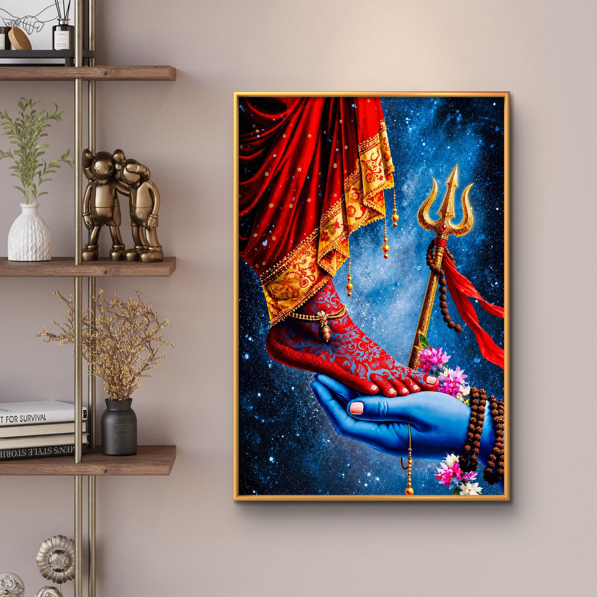 Lord Shiva Premium Canvas Painting - Buy Online | Decor By Neon