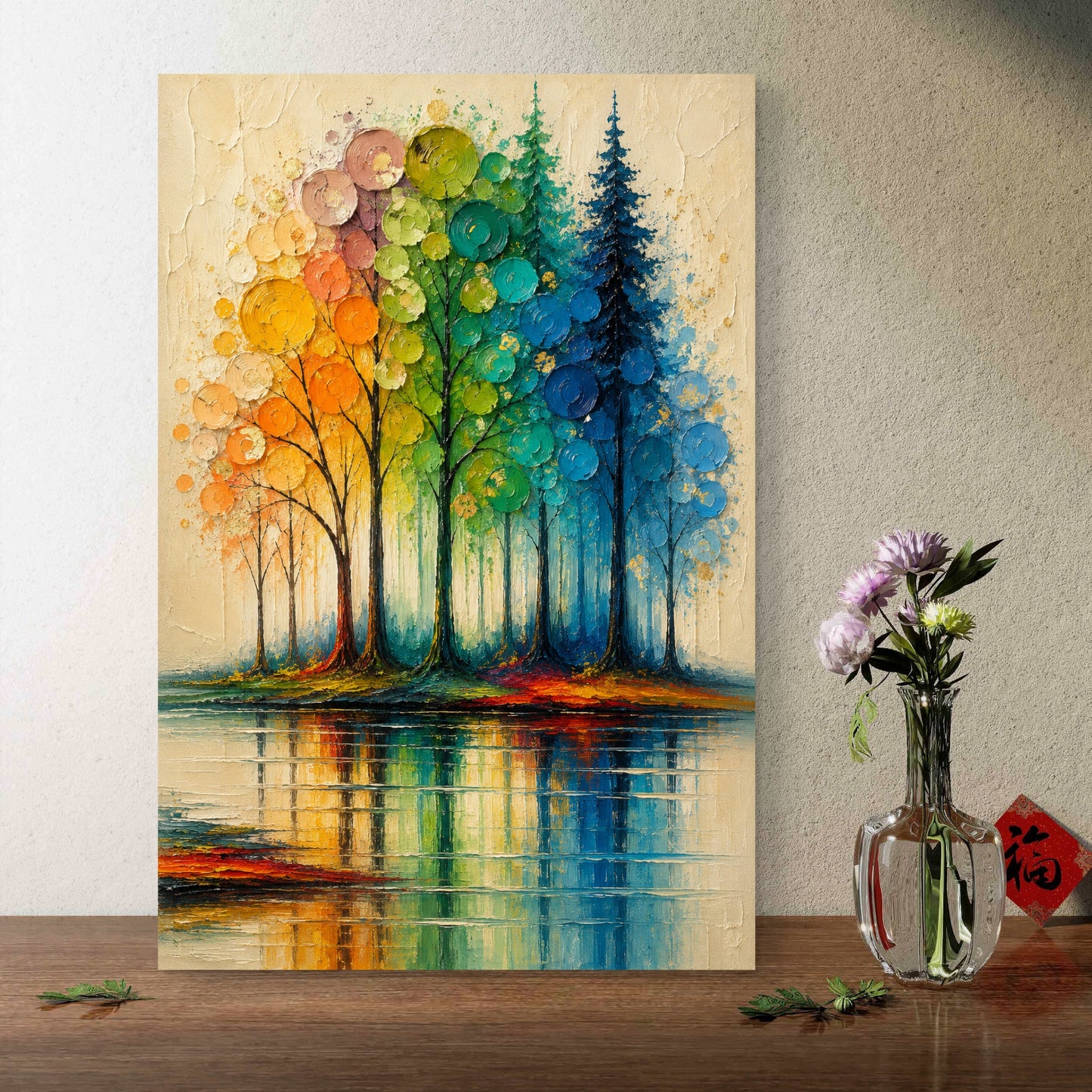 Modern Interiors Portrait Premium Canvas Painting - Buy Online | Decor By Neon
