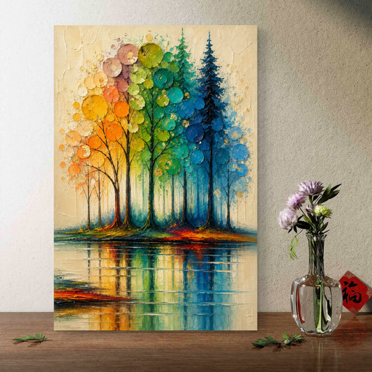 Modern Interiors Portrait Premium Canvas Painting - Premium Wall Art | Decor By Neon