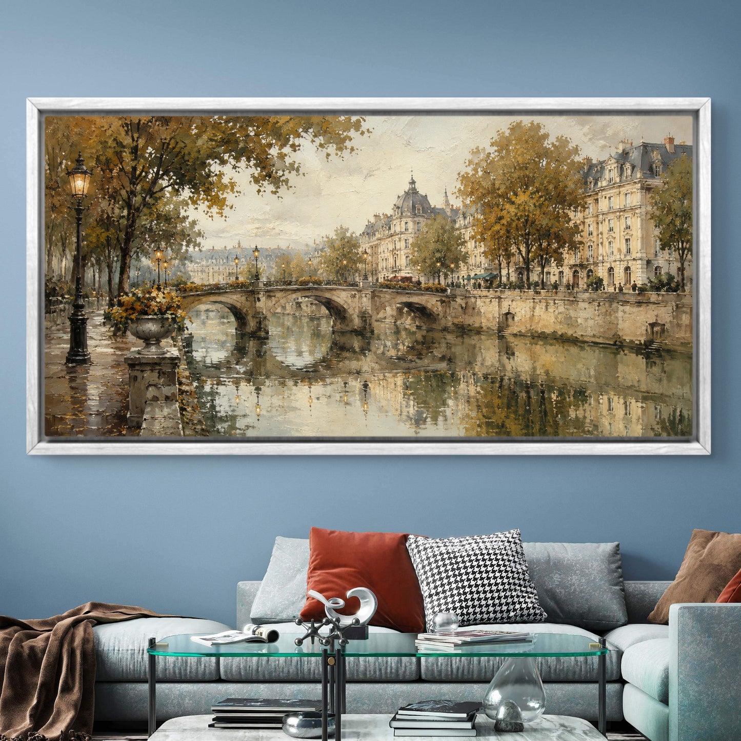 European Landscape Premium Canvas Painting - Buy Online | Decor By Neon