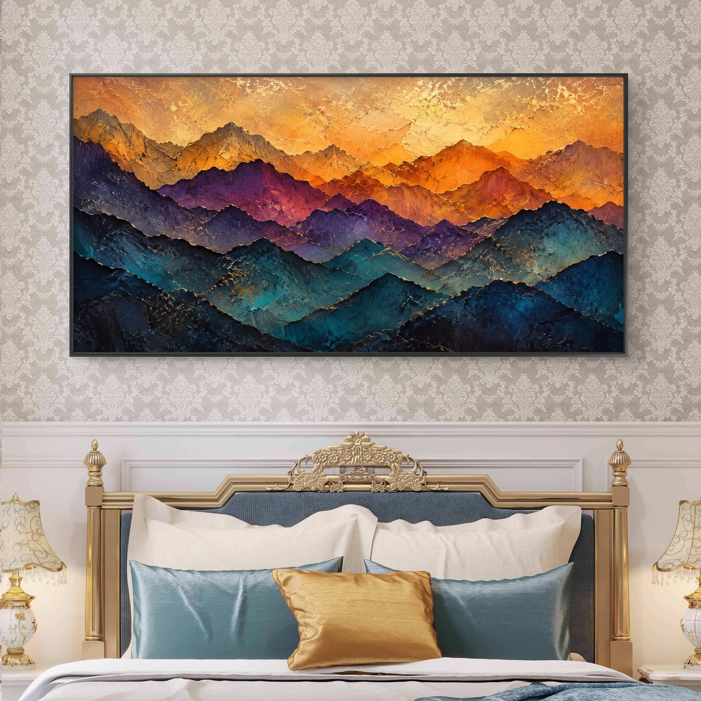 Abstract Art Premium Canvas Painting - Buy Online | Decor By Neon
