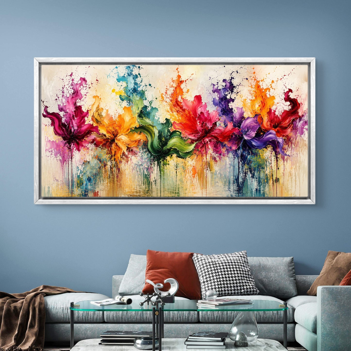 Abstract Art Premium Canvas Painting - Buy Online | Decor By Neon