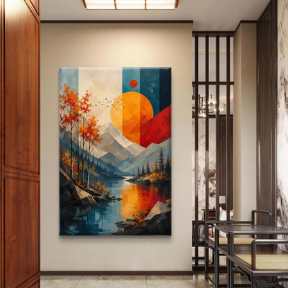 Abstract Art Premium Canvas Painting