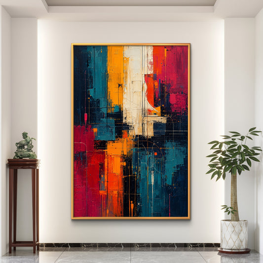 Abstract Art Premium Canvas Painting - Premium Wall Art | Decor By Neon