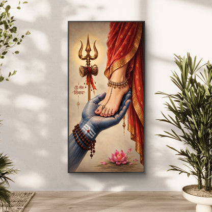 Lord Shiva Premium Canvas Painting