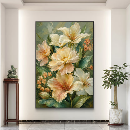 Botanical Luxury Premium Canvas Painting