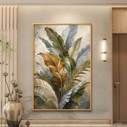 Botanical Luxury Premium Canvas Painting