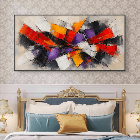 Abstract Art Premium Canvas Painting - Canvas Wall Art | Decor By Neon