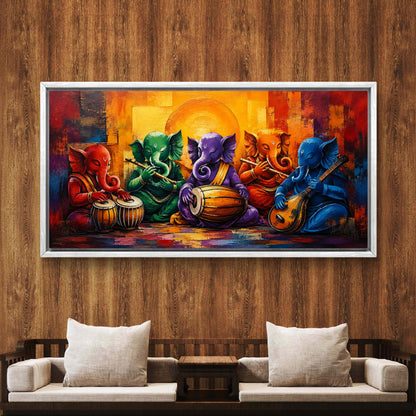 Lord Ganesha Premium Canvas Painting