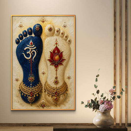 Lord Shiva Premium Canvas Painting - Premium Wall Art | Decor By Neon