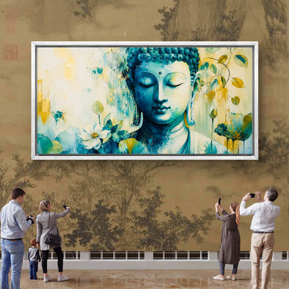 Lord Buddha Premium Canvas Painting