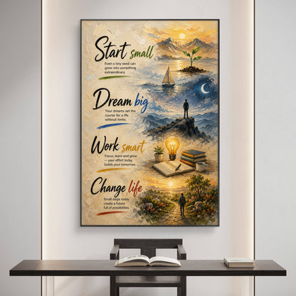 Motivational Premium Canvas Painting
