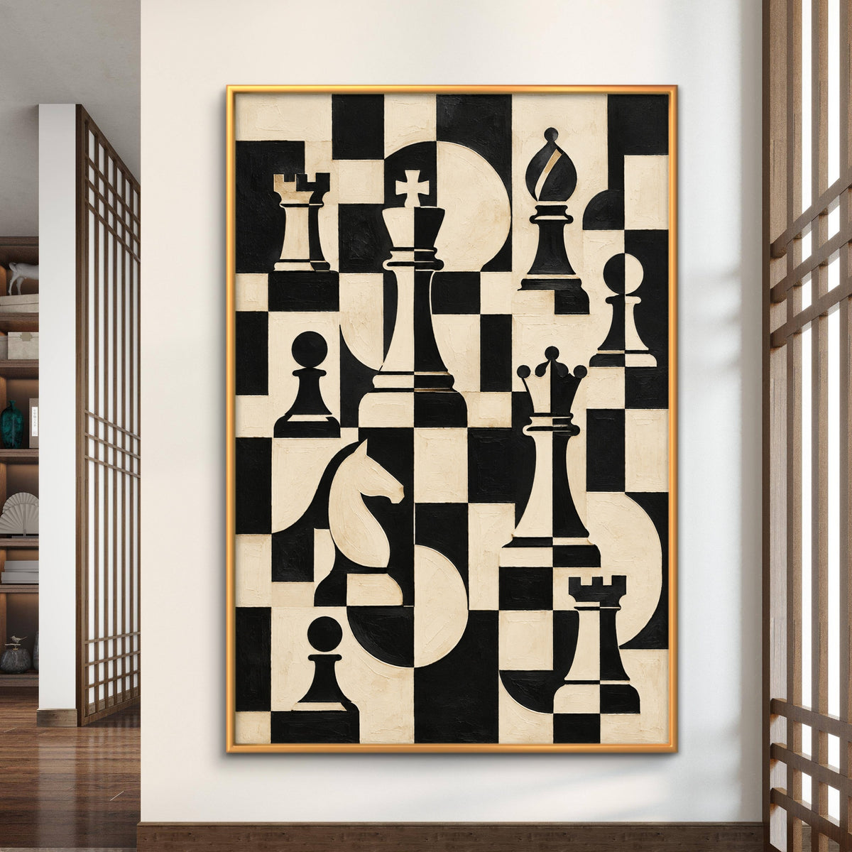 Abstract Art Premium Canvas Painting - Buy Online | Decor By Neon