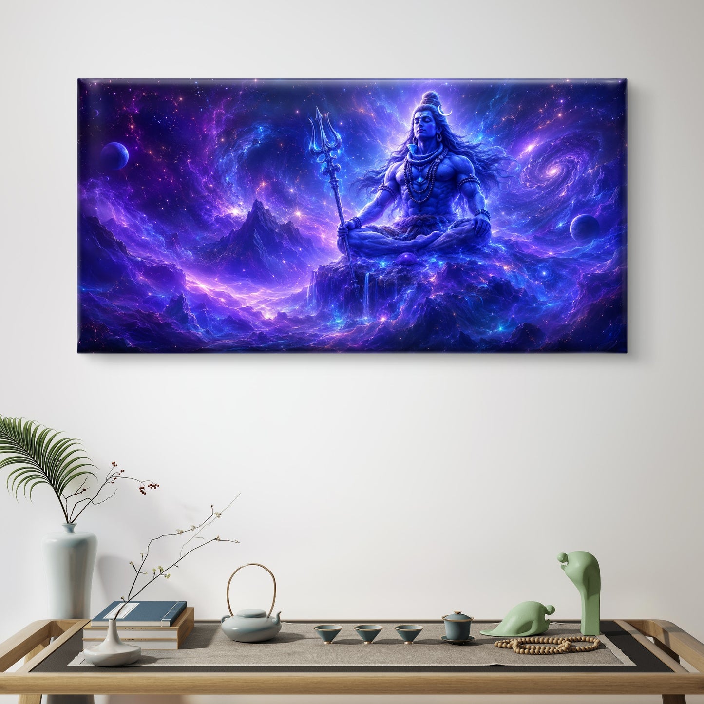 Lord Shiva Premium Canvas Painting - Buy Online | Decor By Neon