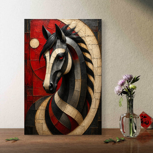 Modern Interiors Portrait Premium Canvas Painting - Premium Wall Art | Decor By Neon