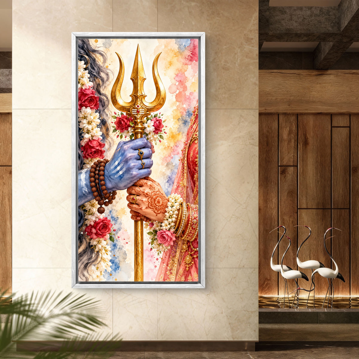 Lord Shiva Premium Canvas Painting - Buy Online | Decor By Neon