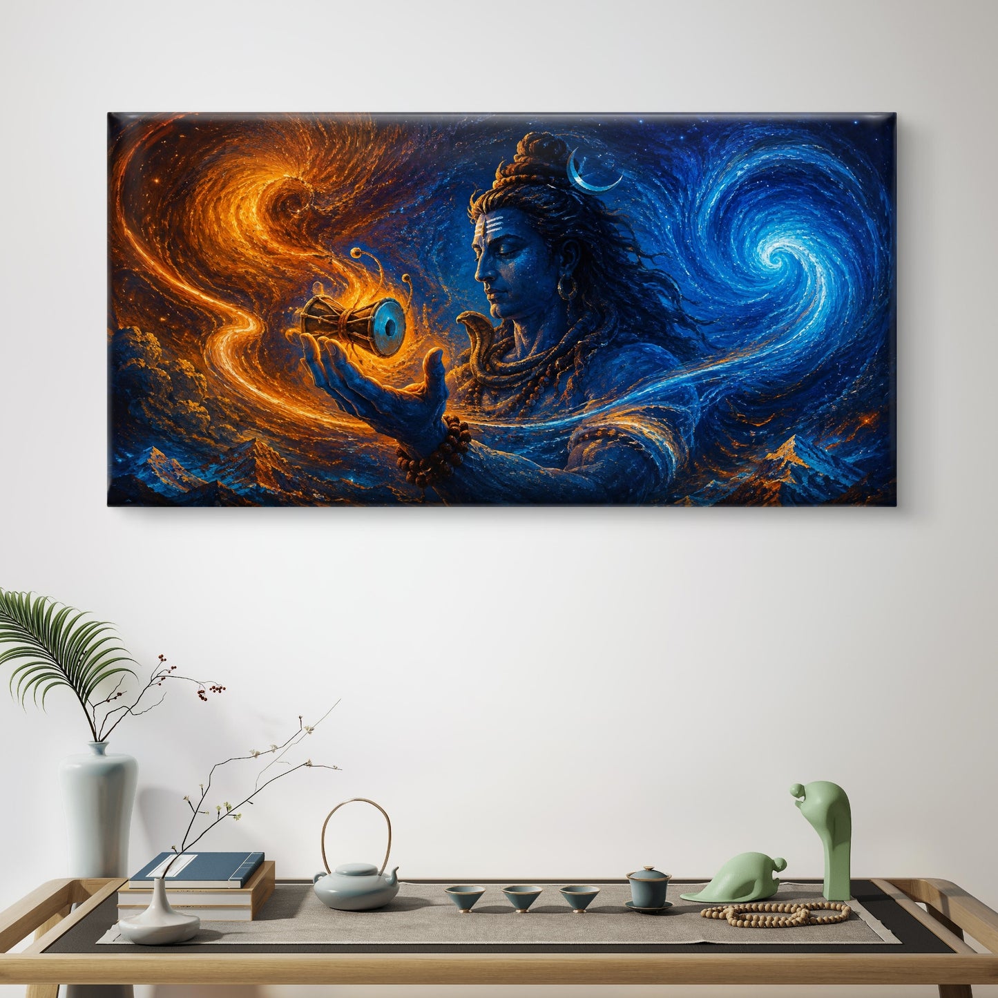 Lord Shiva Premium Canvas Painting - Buy Online | Decor By Neon