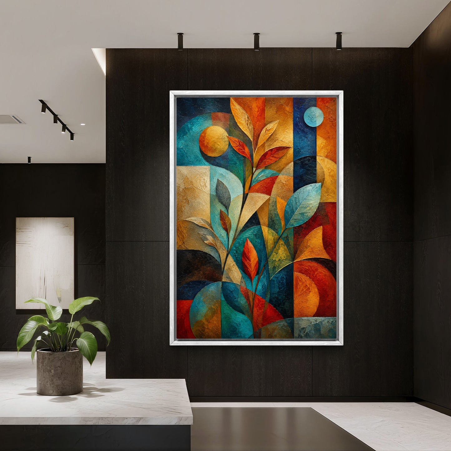 Abstract Art Premium Canvas Painting - Buy Online | Decor By Neon