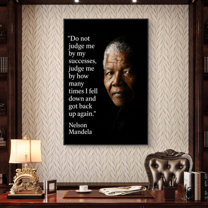 Nelson Mandela Premium Canvas Painting