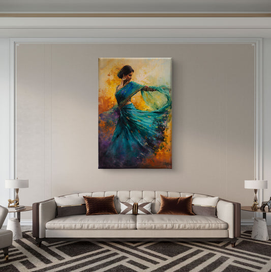 Ethereal Grace Wall Premium Canvas Wall Painting - Premium Wall Art | Decor By Neon
