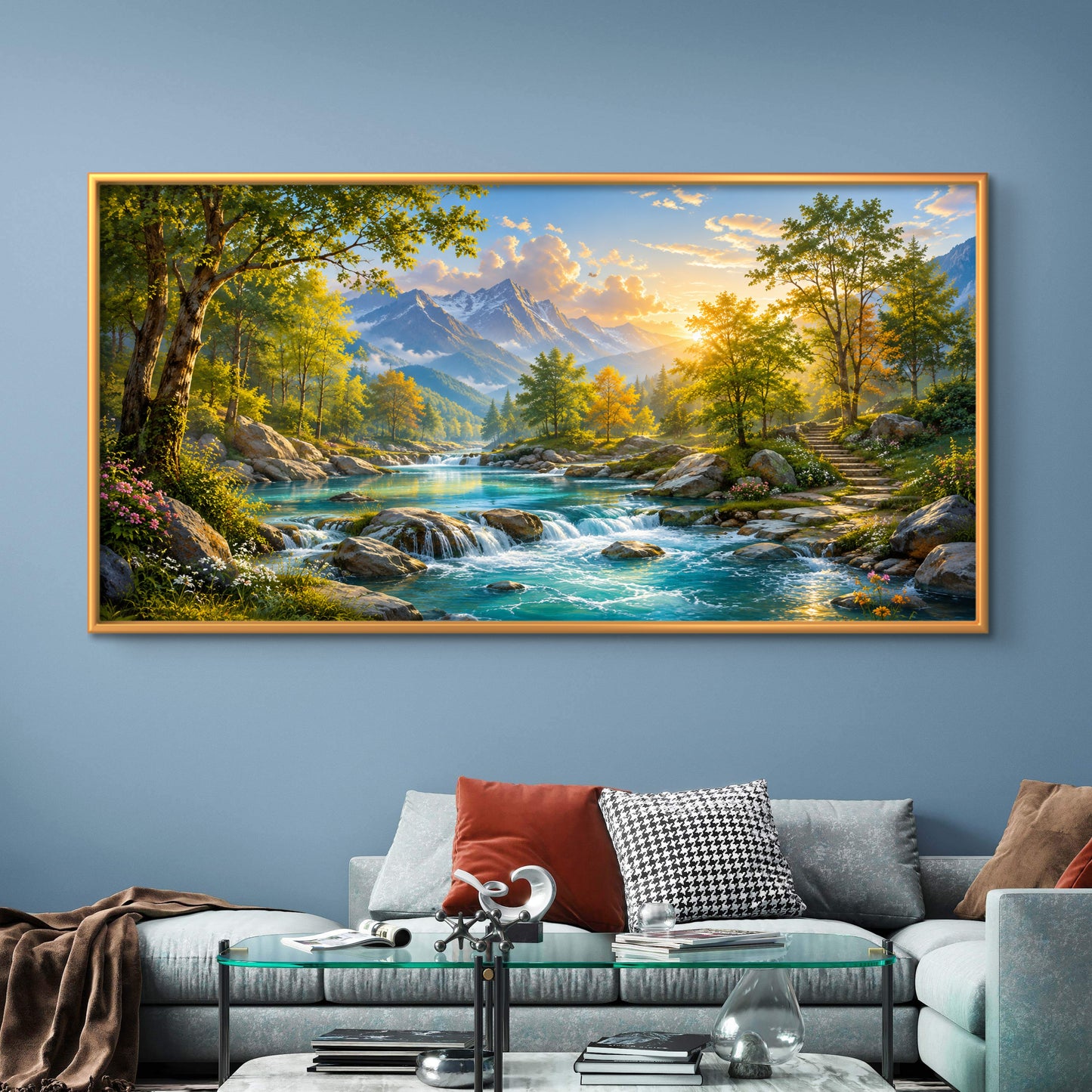 Nature Premium Canvas Painting - Buy Online | Decor By Neon