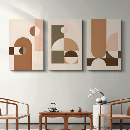 Set of 3 Abstract Art Premium Canvas Painting