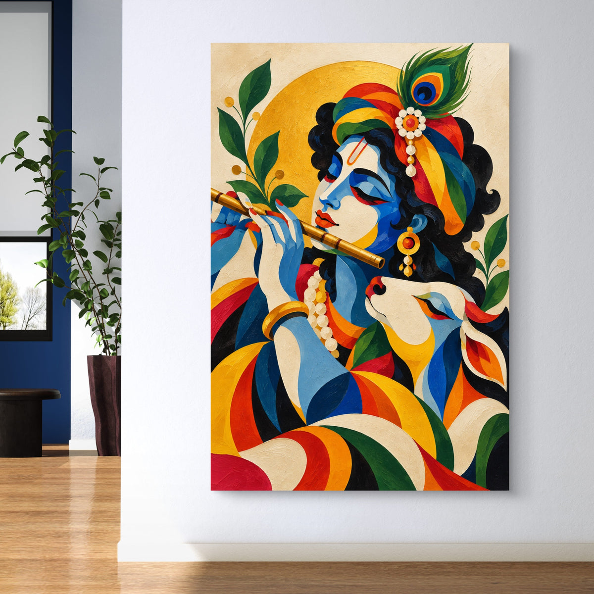 Radha Krishna Premium Canvas Painting - Buy Online | Decor By Neon