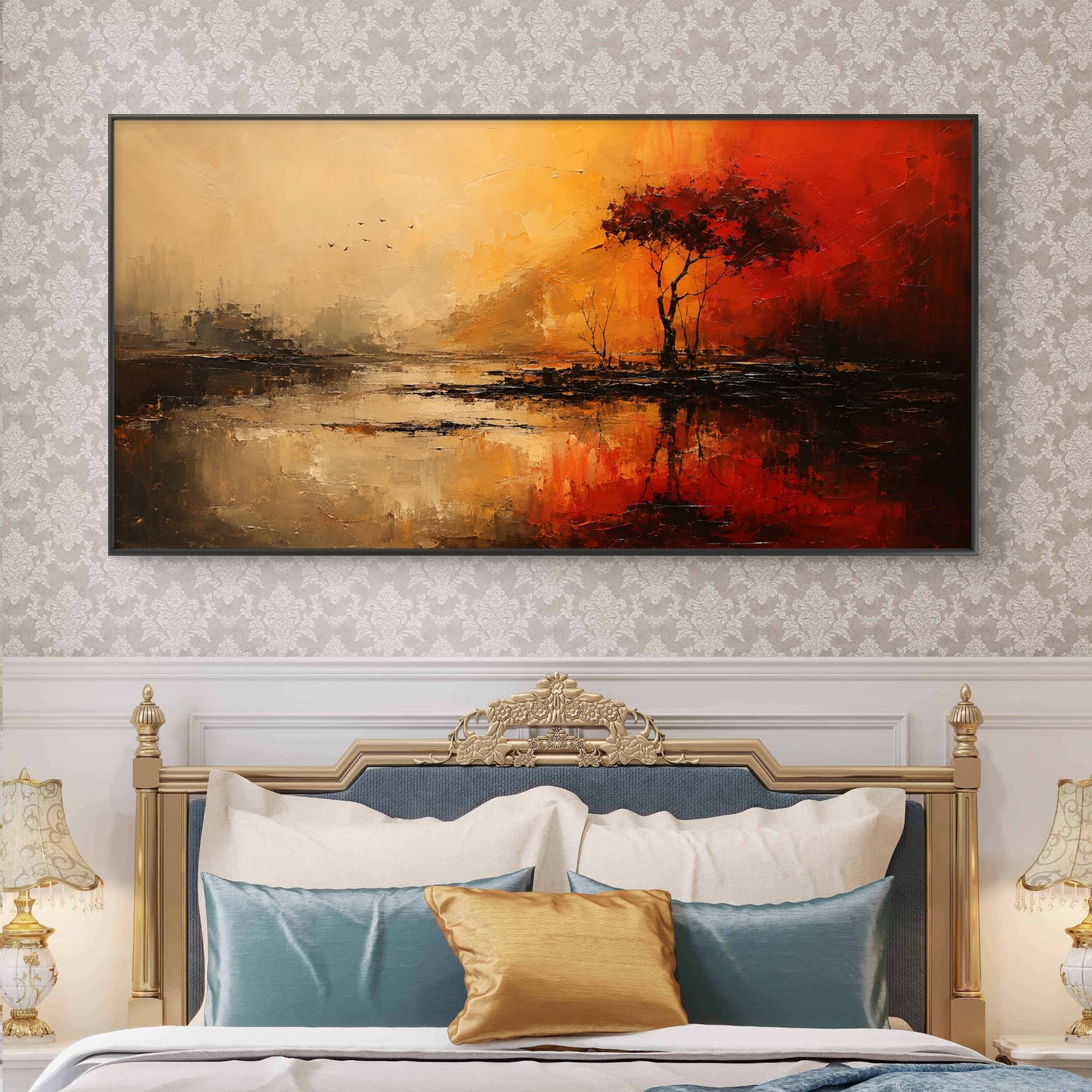 Abstract Art Premium Canvas Painting - Buy Online | Decor By Neon