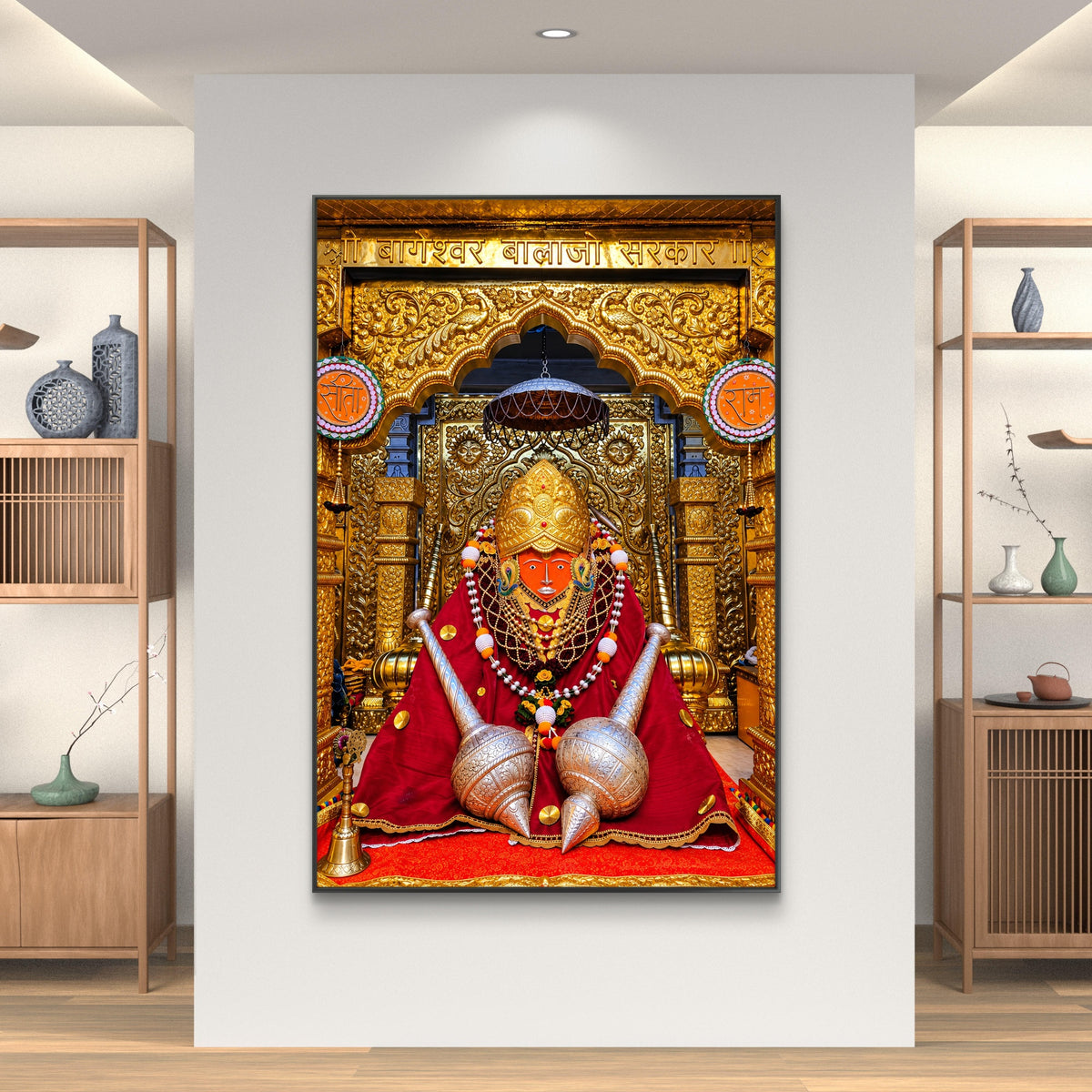 Lord Hanuman Premium Canvas Painting - Buy Online | Decor By Neon