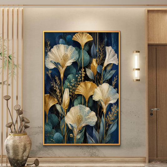 Botanical Luxury Premium Canvas Painting - Premium Wall Art | Decor By Neon